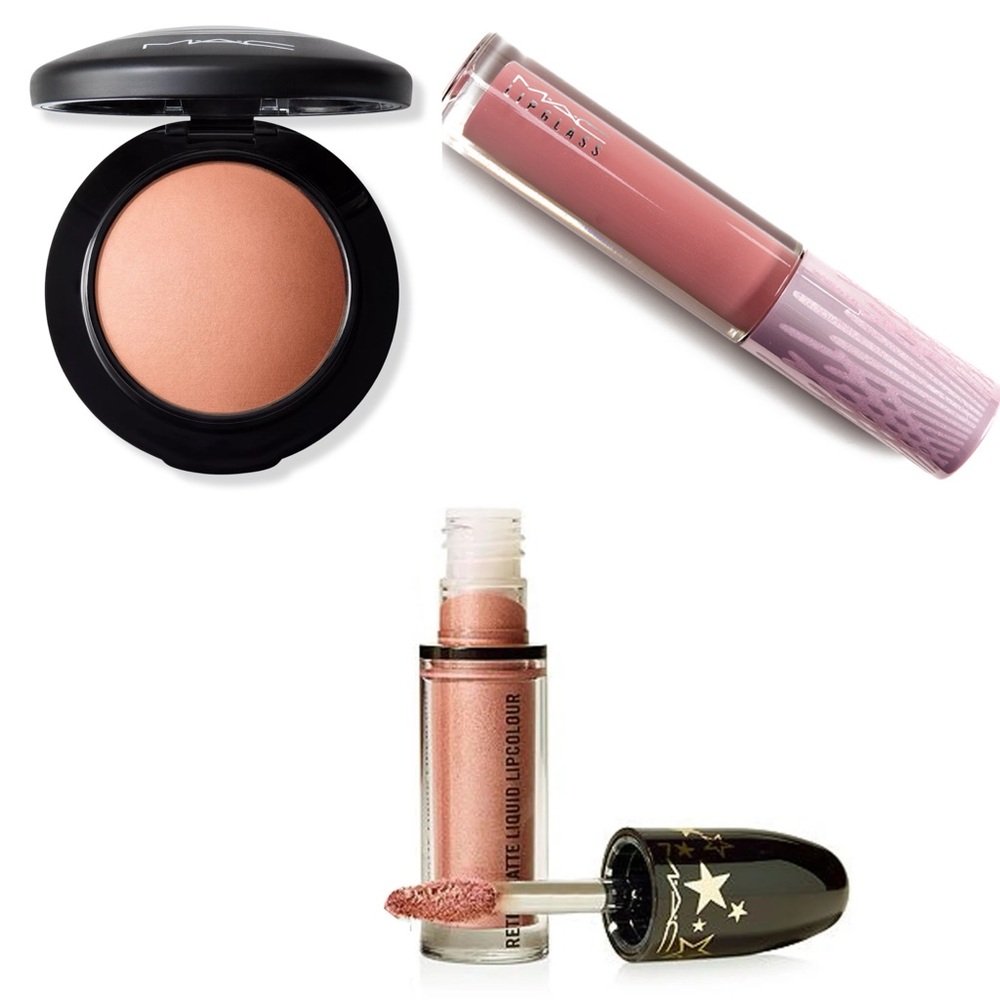 MAC / Lipglass & Liquid Lipstick & Blush